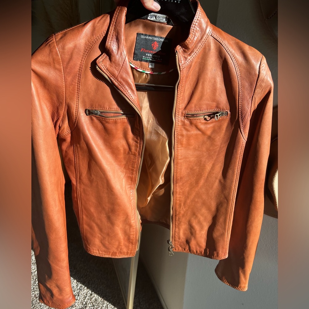 Florence Moon Italian Jacket - Sheep Leather